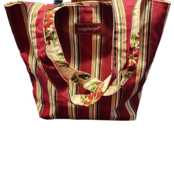 Longaberger Reversable Tote - Picture 1 of 6